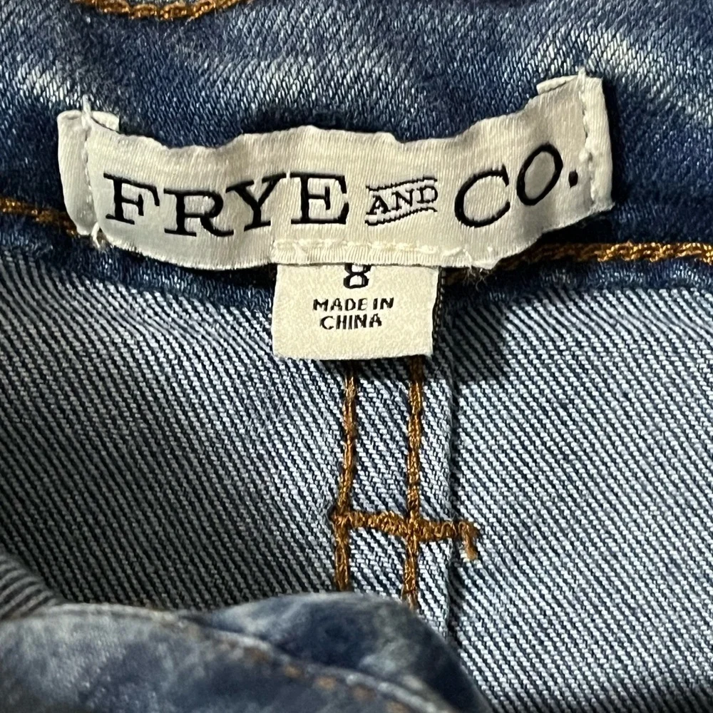 Frye Blue Denim Maxi Skirt - Picture 4 of 5
